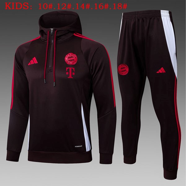 Ninos Sudadera Con Capucha Bayern Munich 2025-2026 Rojo 5